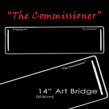 Load image into Gallery viewer, &quot;The Commissioner&quot; Art Bridge &amp; Base Combo

